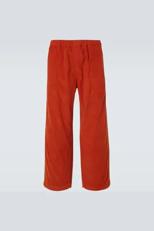 BODE Cotton corduroy straight pants
