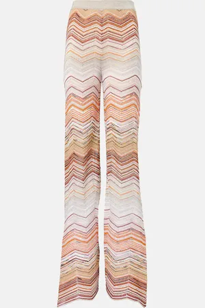 Missoni Zigzag lamÃ© wide-leg pants