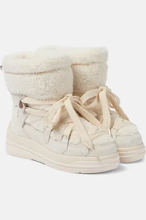Moncler Insolux suede-trimmed snow boots