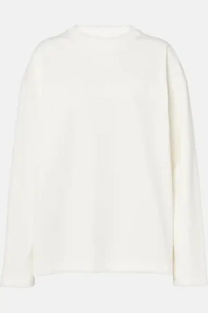 Jil Sander Logo cotton jersey sweatshirt