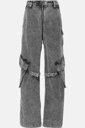 Acne Studios Mid-rise cotton canvas cargo pants