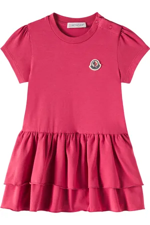 Moncler Baby cotton-blend dress