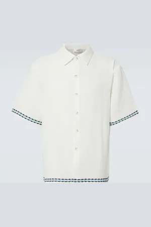 COMMAS Frequency embroidered shirt