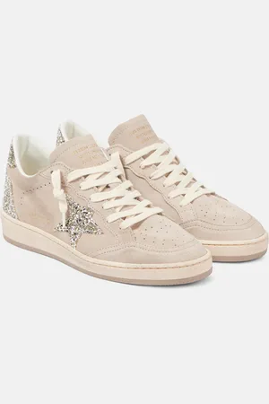 Golden Goose Ball Star glitter suede sneakers