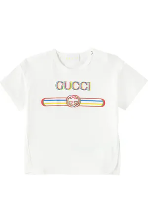 Gucci Baby printed cotton jersey T-shirt