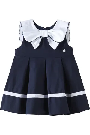 PATACHOU Baby Cruise pleated cotton dress