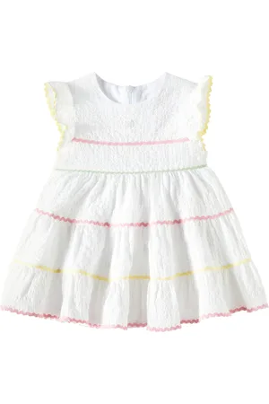 PATACHOU Baby ruffled cotton dress