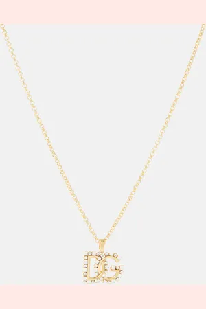 Dolce & Gabbana DG embellished necklace