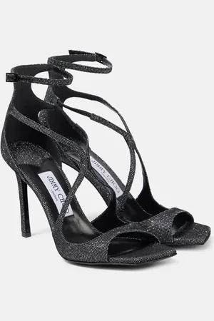 Jimmy Choo Azia 95 glitter sandals