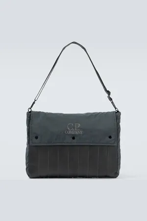 C.P. Company Herringbone logo bag
