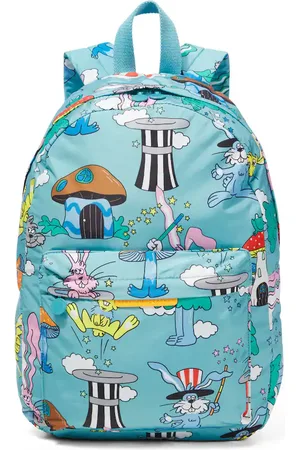 Stella McCartney Printed canvas backpack