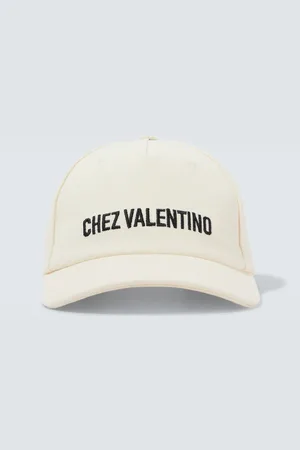 VALENTINO GARAVANI Chez Valentino cotton baseball cap