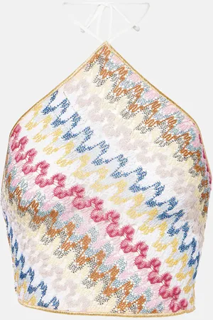 Missoni Zig Zag lamÃ© top