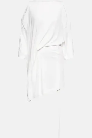 ANN DEMEULEMEESTER Melissa cutout ruched top
