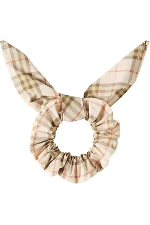 Burberry Burberry Check cotton scrunchie