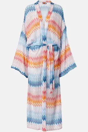 Missoni Zig Zag lamÃ© beach cover-up