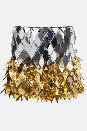 Paco rabanne Embellished miniskirt