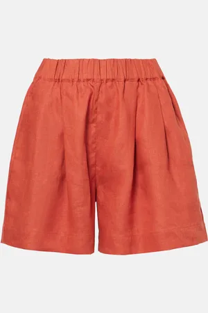 ASCENO Zurich linen shorts