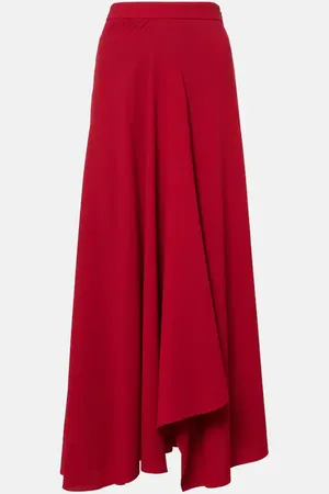 Roksanda Asha crÃªpe maxi skirt