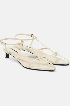 Jil Sander 35 leather sandals