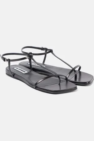 Jil Sander Leather thong sandals