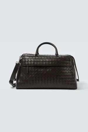 Bottega Veneta Intrecciato leather duffel bag