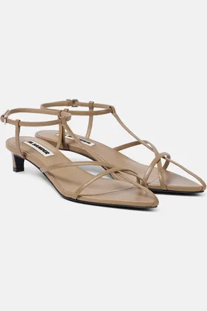 Jil Sander 35 leather sandals