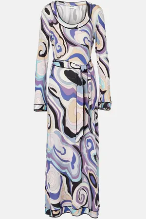 RIXO London Vero printed maxi dress