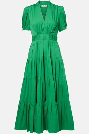 Diane von Furstenberg Darby cotton-blend maxi dress