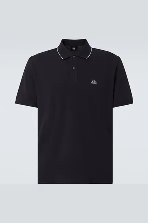 C.P. Company Cotton-blend piquÃ© polo shirt