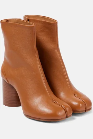 Maison Margiela Tabi leather ankle boots