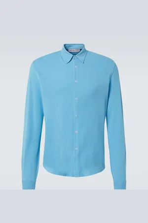 Orlebar Brown Giles cotton piquÃ© shirt