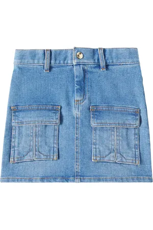 Chloé ChloÃ© Kids Denim cargo skirt