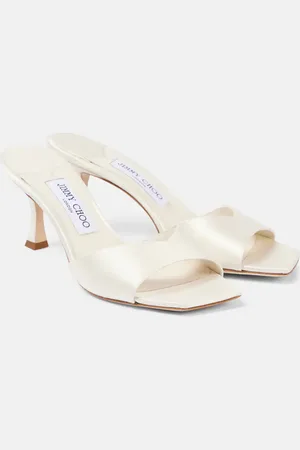 Jimmy Choo Skye 70 satin mules
