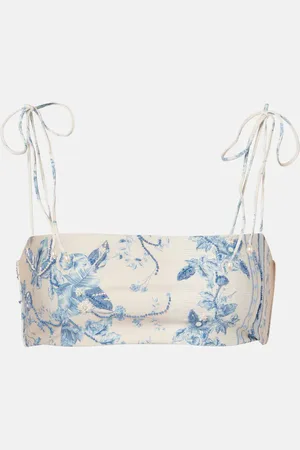 Agua by Agua Bendita Primavera floral bikini top