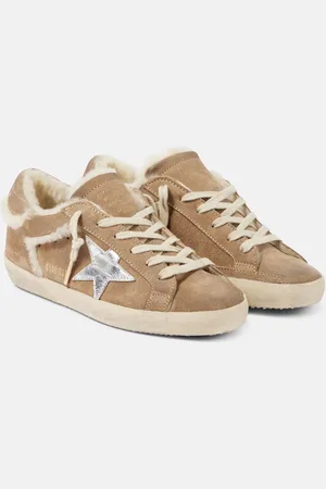 Golden Goose Super-star glitter suede sneakers