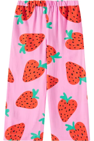 Stella McCartney Printed wide-leg pants