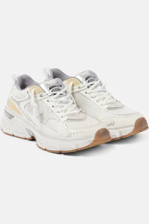 Golden Goose Lightstar leather and mesh sneakers