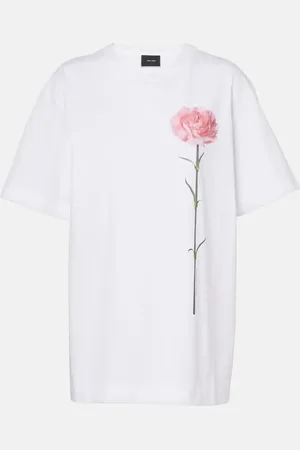 Simone Rocha Carnation cotton jersey T-shirt