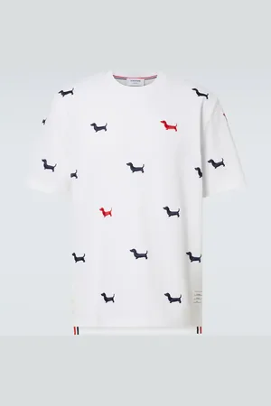 Thom Browne Hector cotton piquÃ© T-shirt