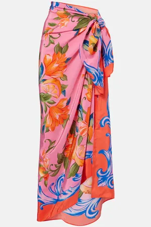 Farm Rio Sicily floral beach cover-up