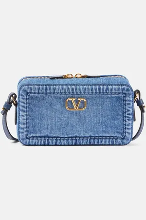 VALENTINO GARAVANI Alltime Mini denim shoulder bag