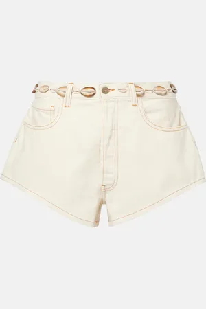 Alanui Ocean Dream denim shorts