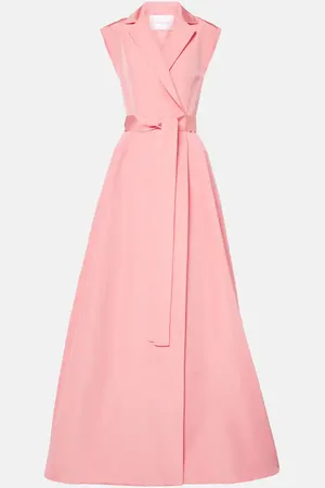 Carolina Herrera Belted silk gown