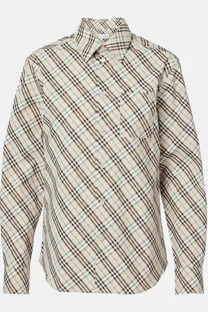 Burberry Check cotton shirt