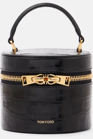 Tom Ford Audrey Mini croc-effect leather vanity bag