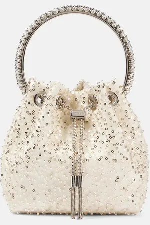 Jimmy Choo Bon Bon embellished bucket bag