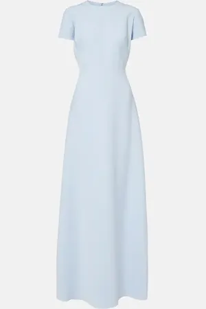 Carolina Herrera Bow-detail crÃªpe gown