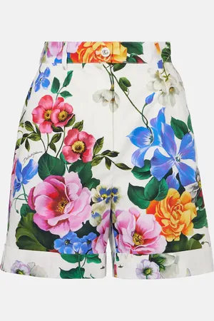 Dolce & Gabbana Floral cotton shorts