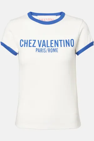 VALENTINO Logo cotton jersey T-shirt